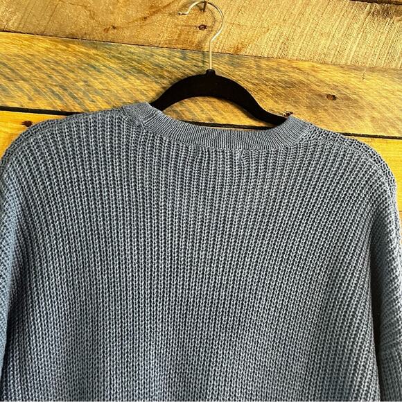 Zenana Blue‎ Sweater Size Small - Picture 6 of 11